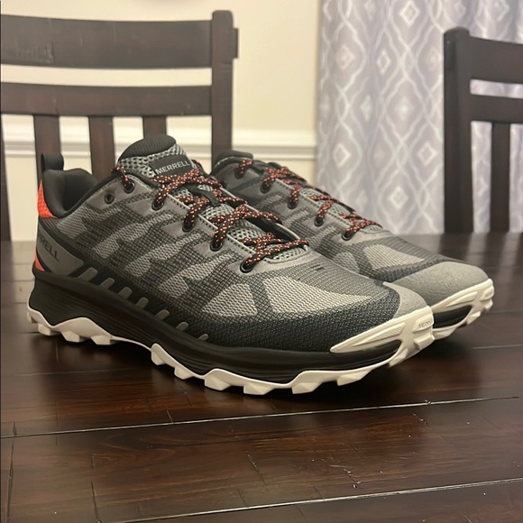 Merrell Speed Eco Shoes Sneakers new Charcoal Mens Size 12